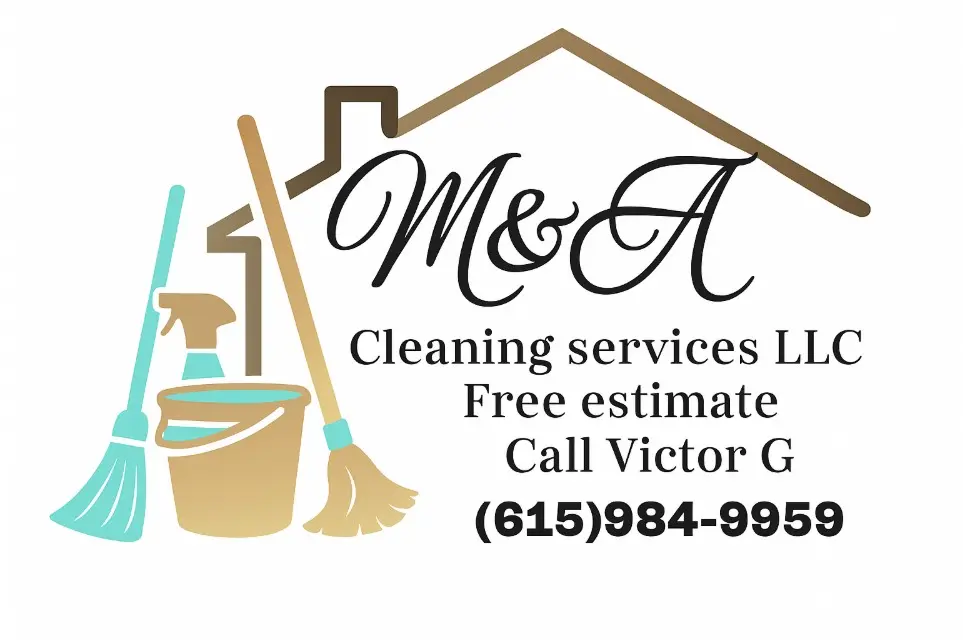 M&A Cleaning Services Business Card